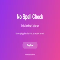 No Spell Check
